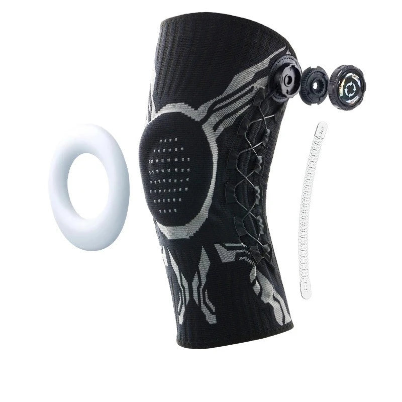 Dual-Dial Compression Knee Support
