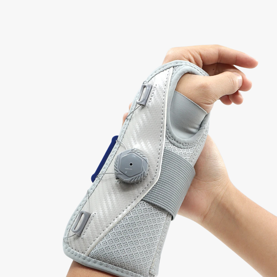 Dial-Adjustable Wrist Support Brace