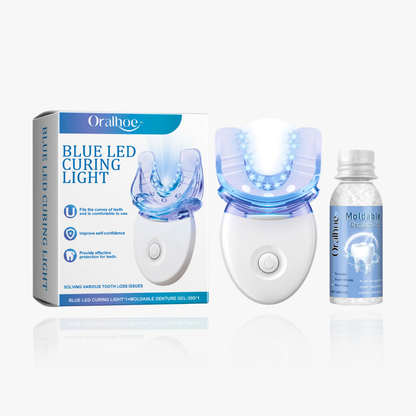 Tooth Repair Kit with Blue LED Light
