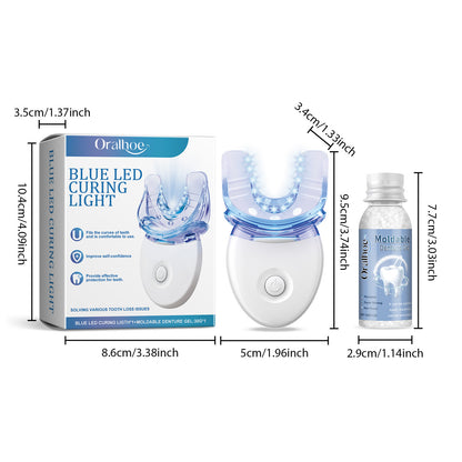 Tooth Repair Kit with Blue LED Light