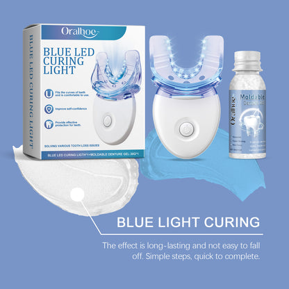 Tooth Repair Kit with Blue LED Light