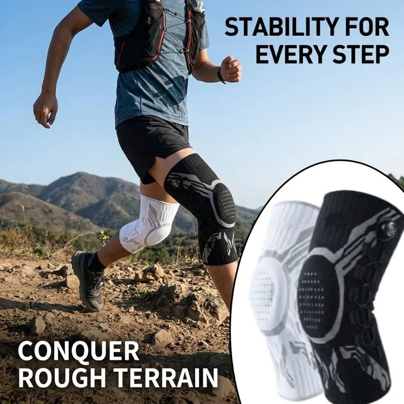 Dual-Dial Compression Knee Support