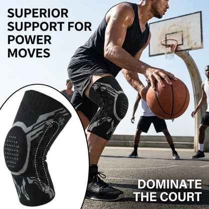 Dual-Dial Compression Knee Support
