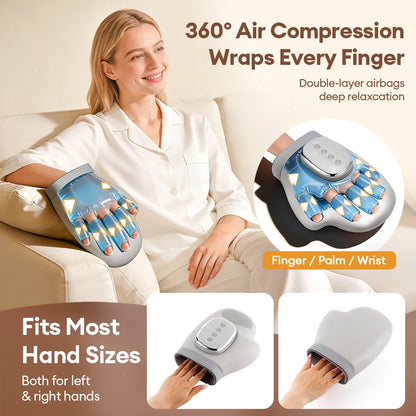 Cordless Air Compression Hand Massager