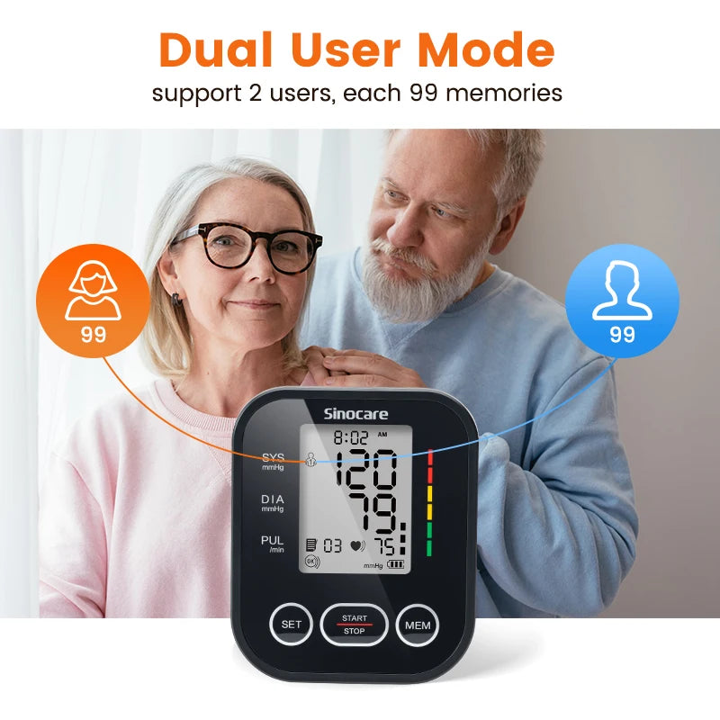 Automatic Upper Arm Blood Pressure Monitor