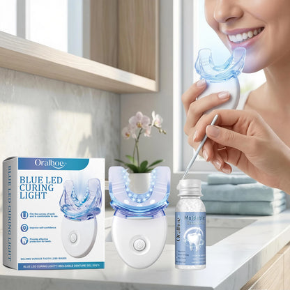 Tooth Repair Kit with Blue LED Light