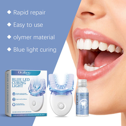 Tooth Repair Kit with Blue LED Light