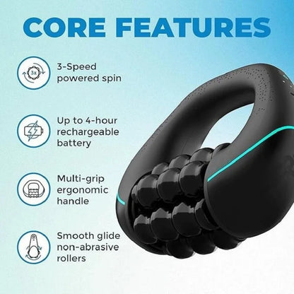 Rechargeable 6-Wheel Body Roller Massager