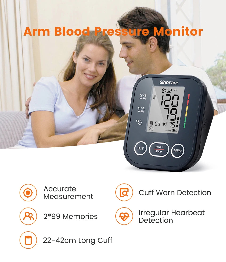 Automatic Upper Arm Blood Pressure Monitor