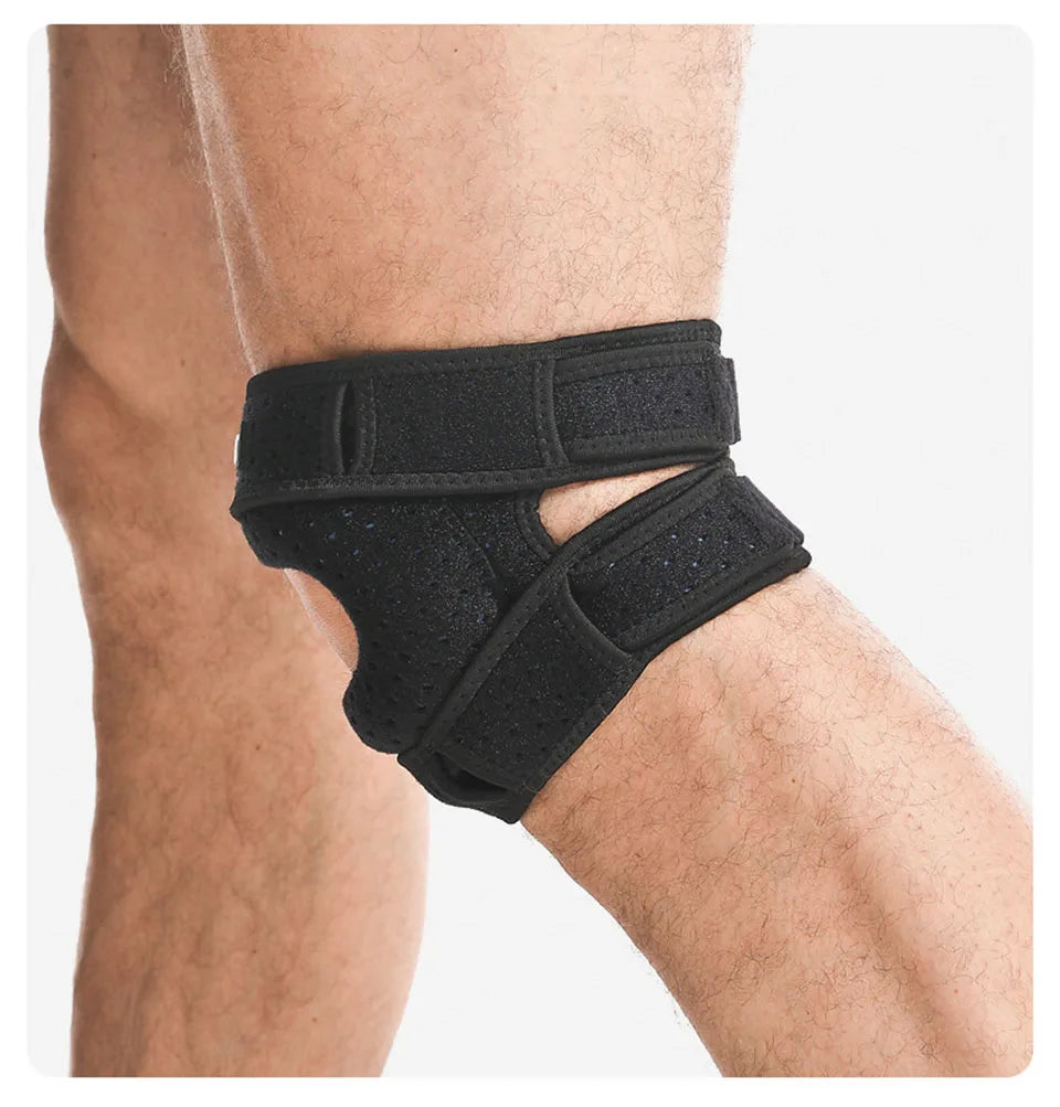 Adjustable Open-Patella Knee Support