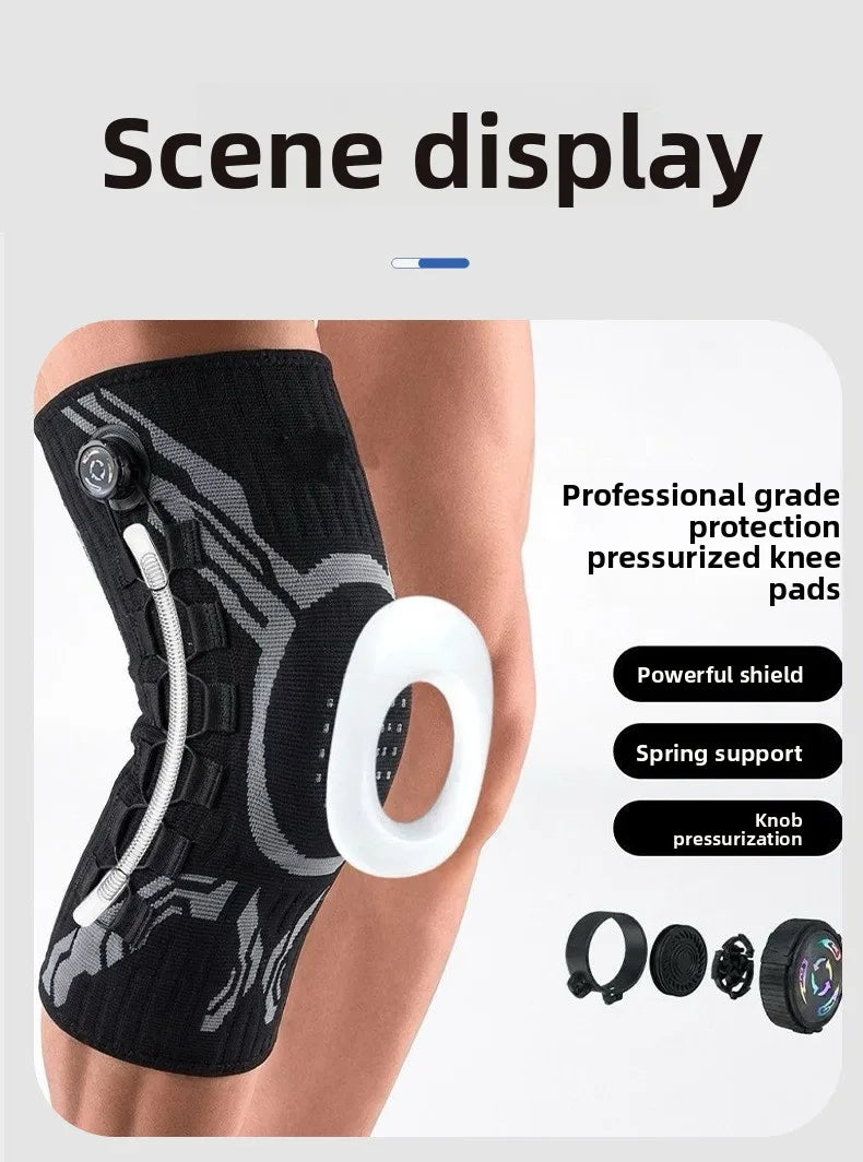 Dual-Dial Compression Knee Support