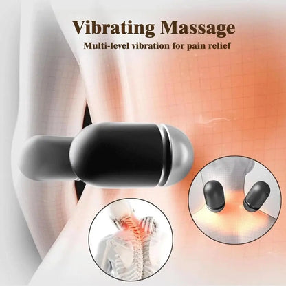 3-in-1 Heated Lumbar Massage Pillow
