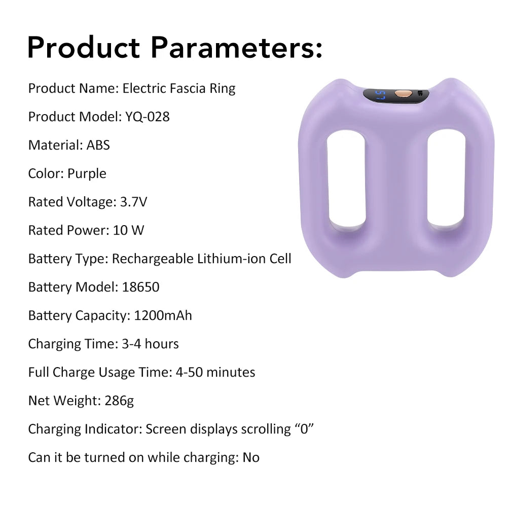 Rechargeable Dual-Ring Vibration Massager