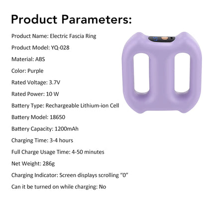 Rechargeable Dual-Ring Vibration Massager