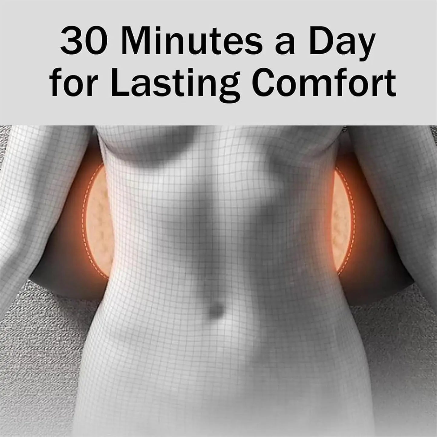 3-in-1 Heated Lumbar Massage Pillow