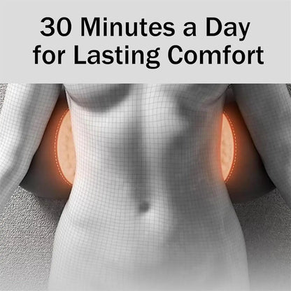 3-in-1 Heated Lumbar Massage Pillow