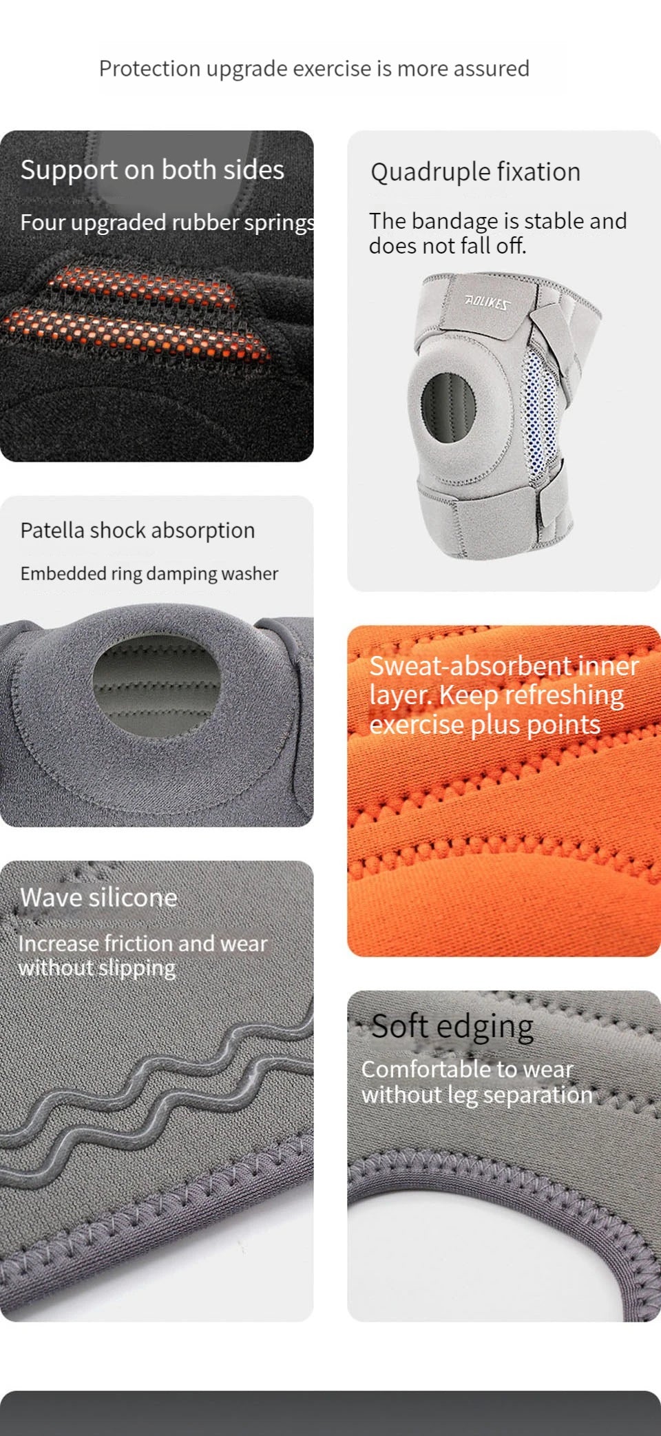Adjustable Patella Support Knee Brace