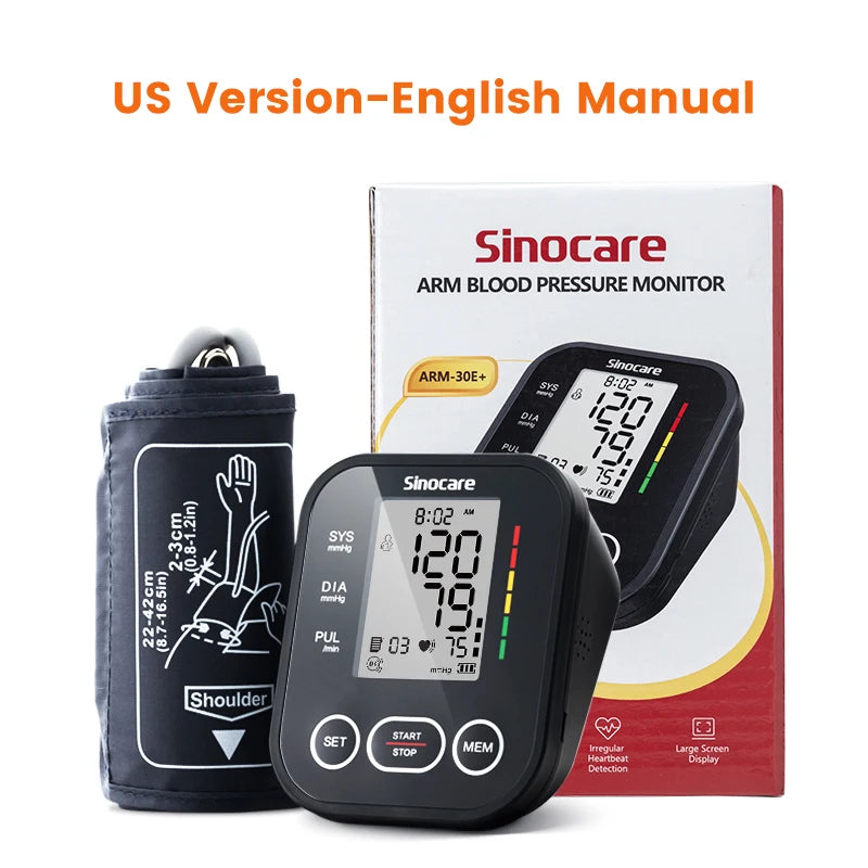 Automatic Upper Arm Blood Pressure Monitor