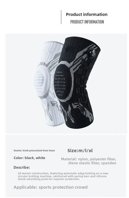Dual-Dial Compression Knee Support