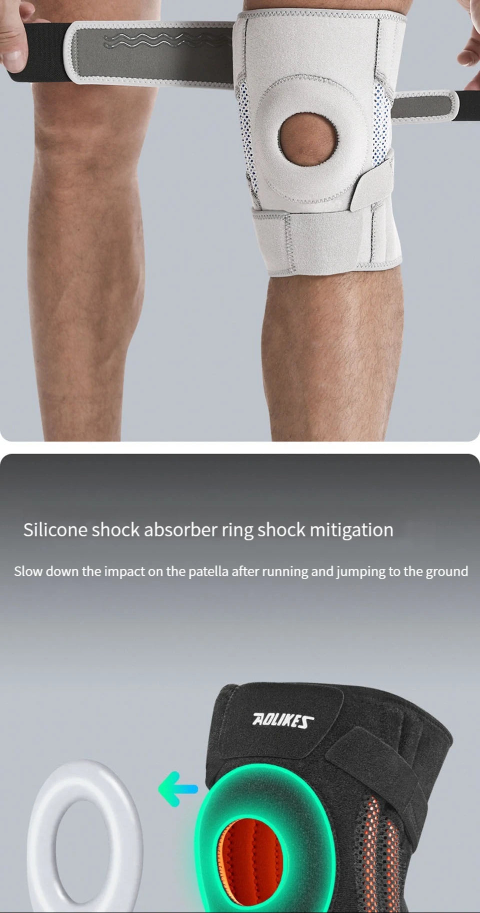Adjustable Patella Support Knee Brace