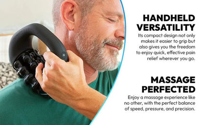 Rechargeable 6-Wheel Body Roller Massager
