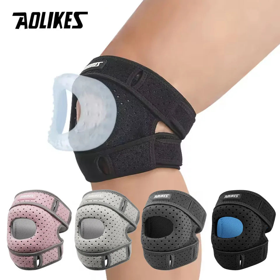 Adjustable Open-Patella Knee Support