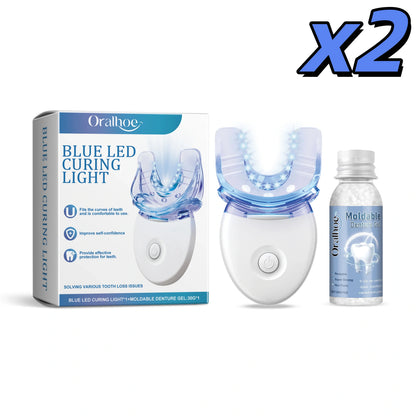 Tooth Repair Kit with Blue LED Light