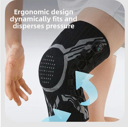 Dual-Dial Compression Knee Support