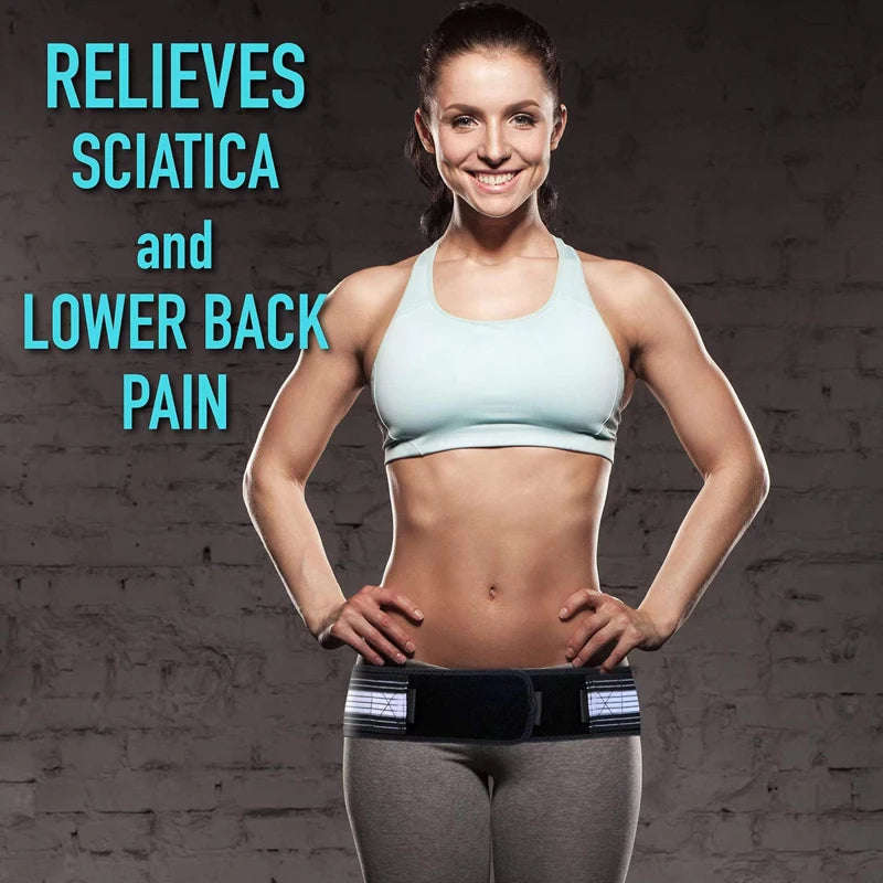 Adjustable Sacroiliac Support Belt