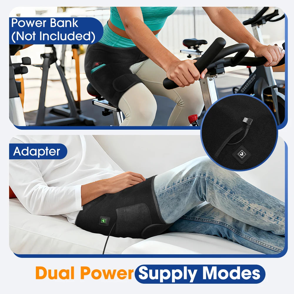 660nm Red Light Hip & Thigh Heating Wrap