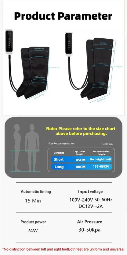 Air Compression Leg & Foot Massager