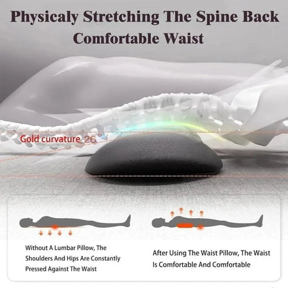 3-in-1 Heated Lumbar Massage Pillow
