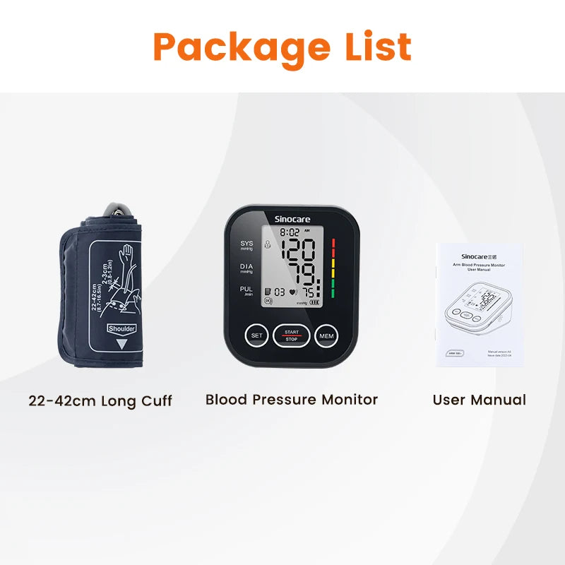 Automatic Upper Arm Blood Pressure Monitor