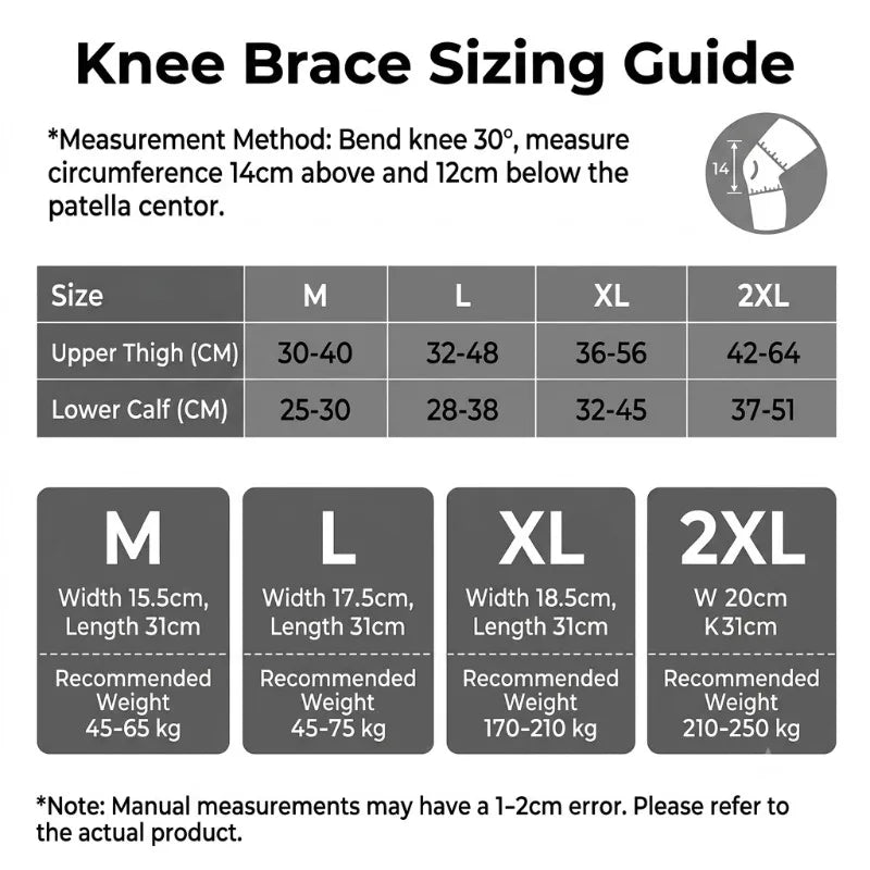 Dual-Dial Compression Knee Support
