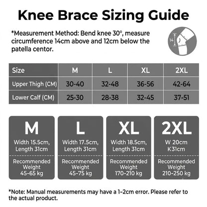 Dual-Dial Compression Knee Support