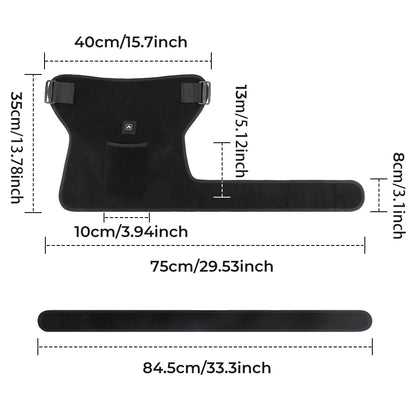 660nm Red Light Hip & Thigh Heating Wrap