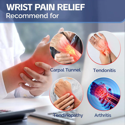 Dial-Adjustable Wrist Support Brace