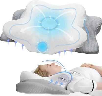 Ergonomic Contour Memory Foam Pillow