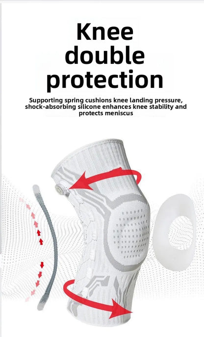Dual-Dial Compression Knee Support