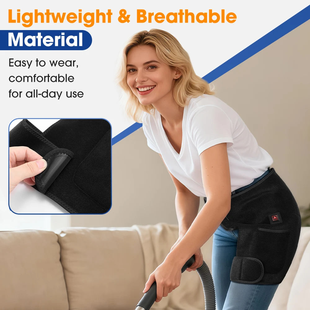 660nm Red Light Hip & Thigh Heating Wrap