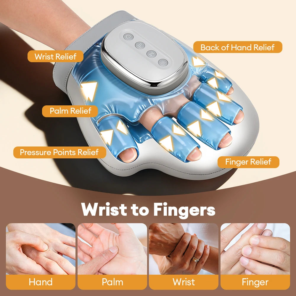 Cordless Air Compression Hand Massager