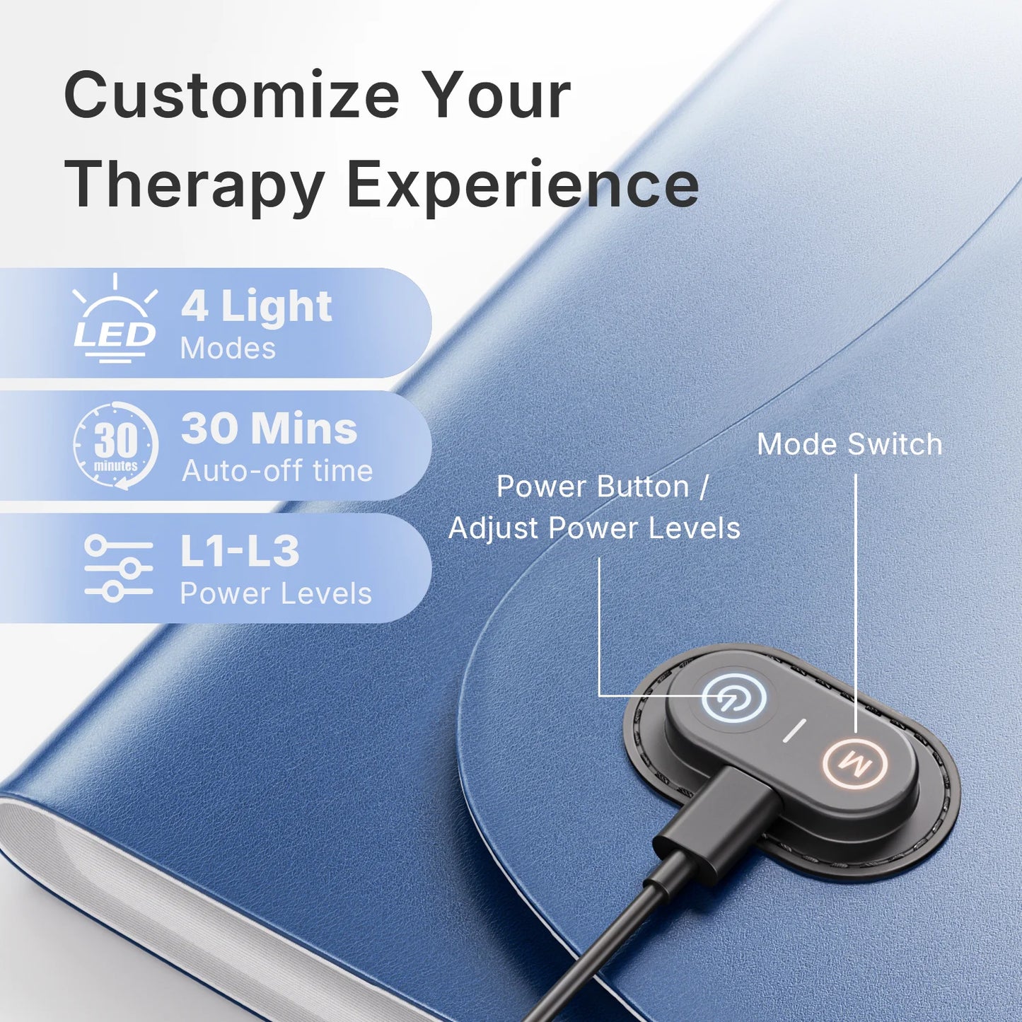 Extra-Large Dual-Wavelength Red Light Therapy Mat