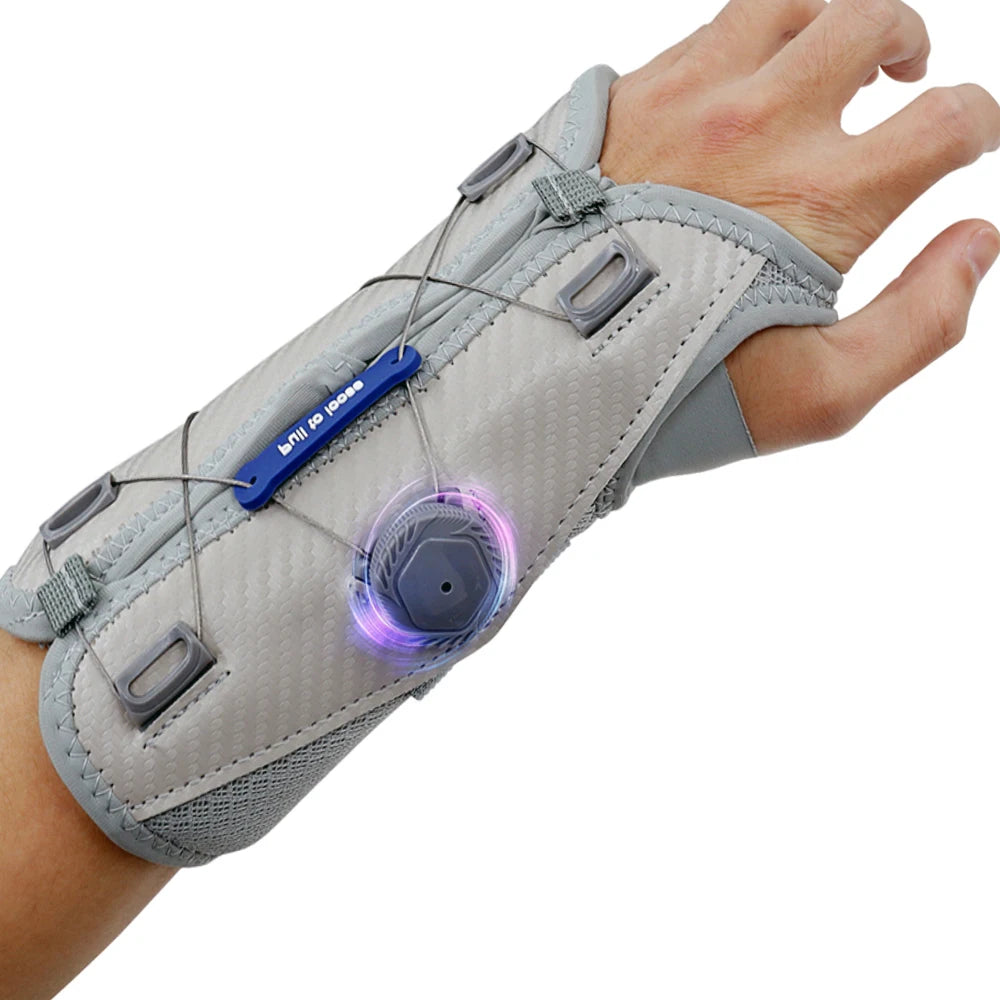 Dial-Adjustable Wrist Support Brace