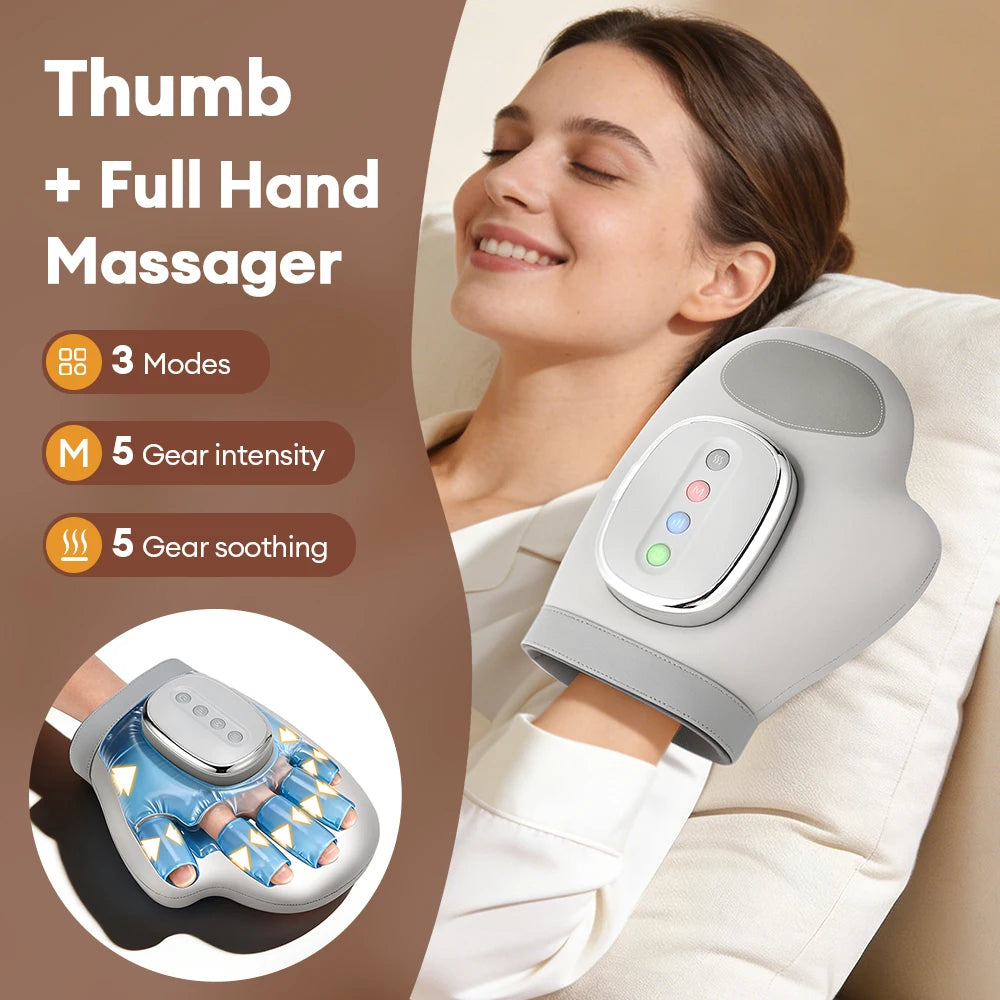 Cordless Air Compression Hand Massager