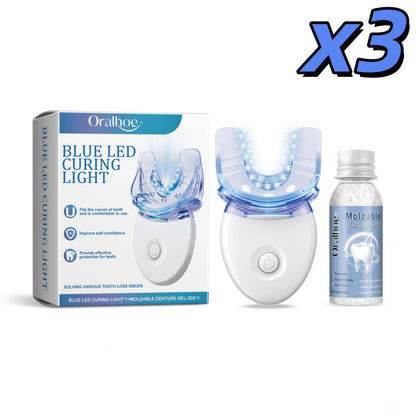 Tooth Repair Kit with Blue LED Light