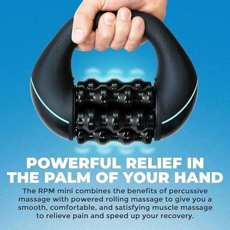 Rechargeable 6-Wheel Body Roller Massager