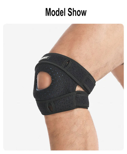 Adjustable Open-Patella Knee Support
