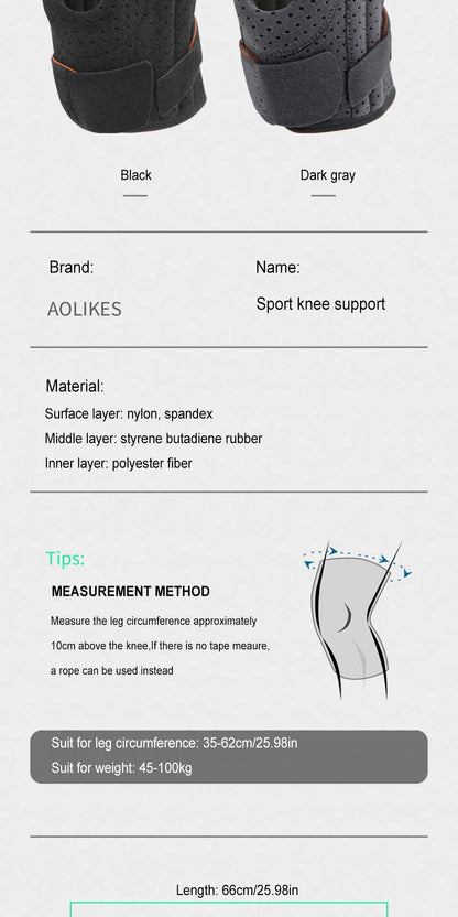Adjustable Patella Support Knee Brace