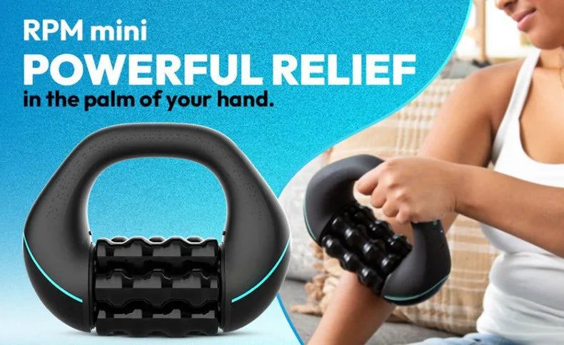 Rechargeable 6-Wheel Body Roller Massager